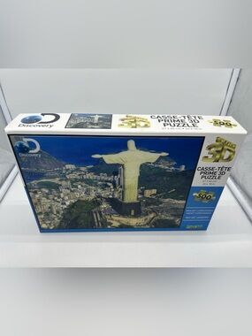 DISCOVERY PRIME 3D Puzzle Christ the Redeemer Statue Rio de Janeiro 500 pieces